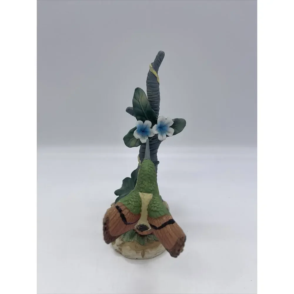Hummingbird Nectar Ceramic Figurine 7.75